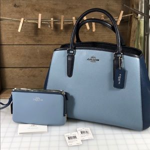 NWT Coach Handbag and Wristlet